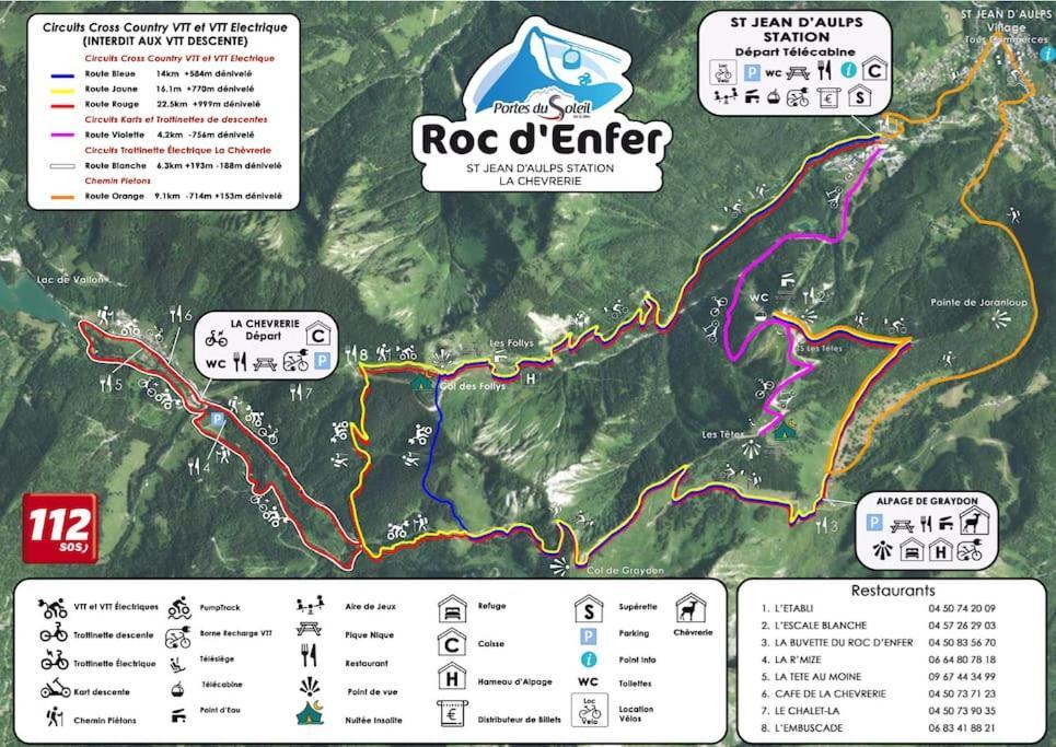 Dans Residence Neuve Le Snow Roc Sur Les Pistes, Grand Studio Cosy 5 Pers Avec Terrasse Panoramique, Sauna, Wifi Saint-Jean-dʼAulps 外观 照片