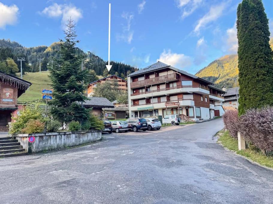 Dans Residence Neuve Le Snow Roc Sur Les Pistes, Grand Studio Cosy 5 Pers Avec Terrasse Panoramique, Sauna, Wifi Saint-Jean-dʼAulps 外观 照片
