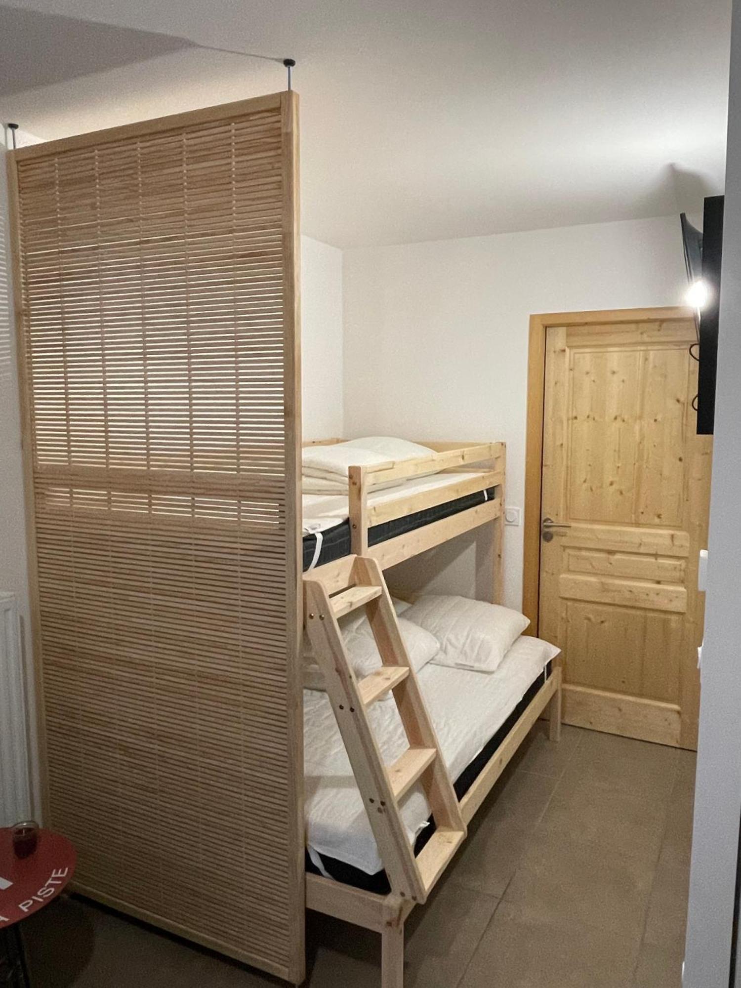 Dans Residence Neuve Le Snow Roc Sur Les Pistes, Grand Studio Cosy 5 Pers Avec Terrasse Panoramique, Sauna, Wifi Saint-Jean-dʼAulps 外观 照片
