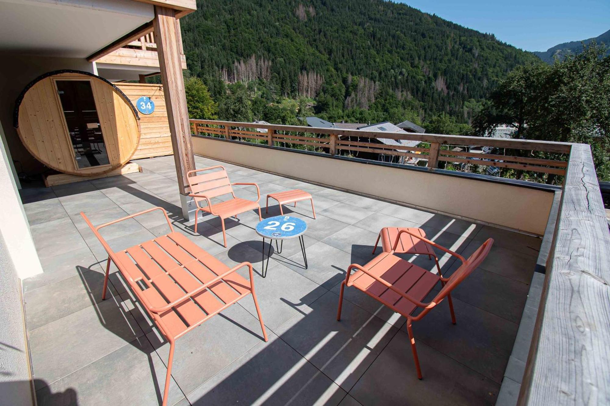 Dans Residence Neuve Le Snow Roc Sur Les Pistes, Grand Studio Cosy 5 Pers Avec Terrasse Panoramique, Sauna, Wifi Saint-Jean-dʼAulps 外观 照片